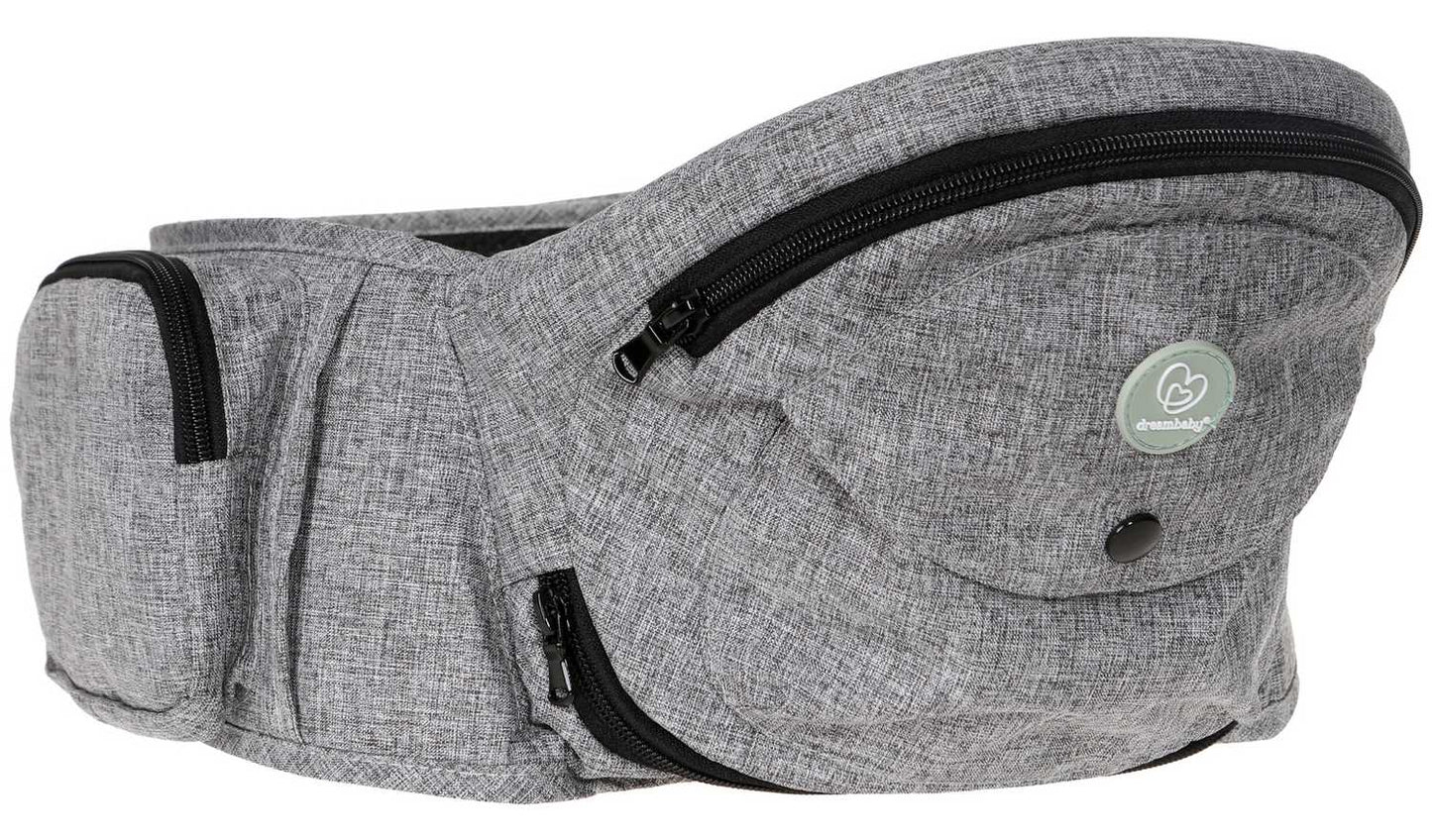 Dreambaby Up And Go Hip Seat Carrier 5m+(3.5-18kg) Grey