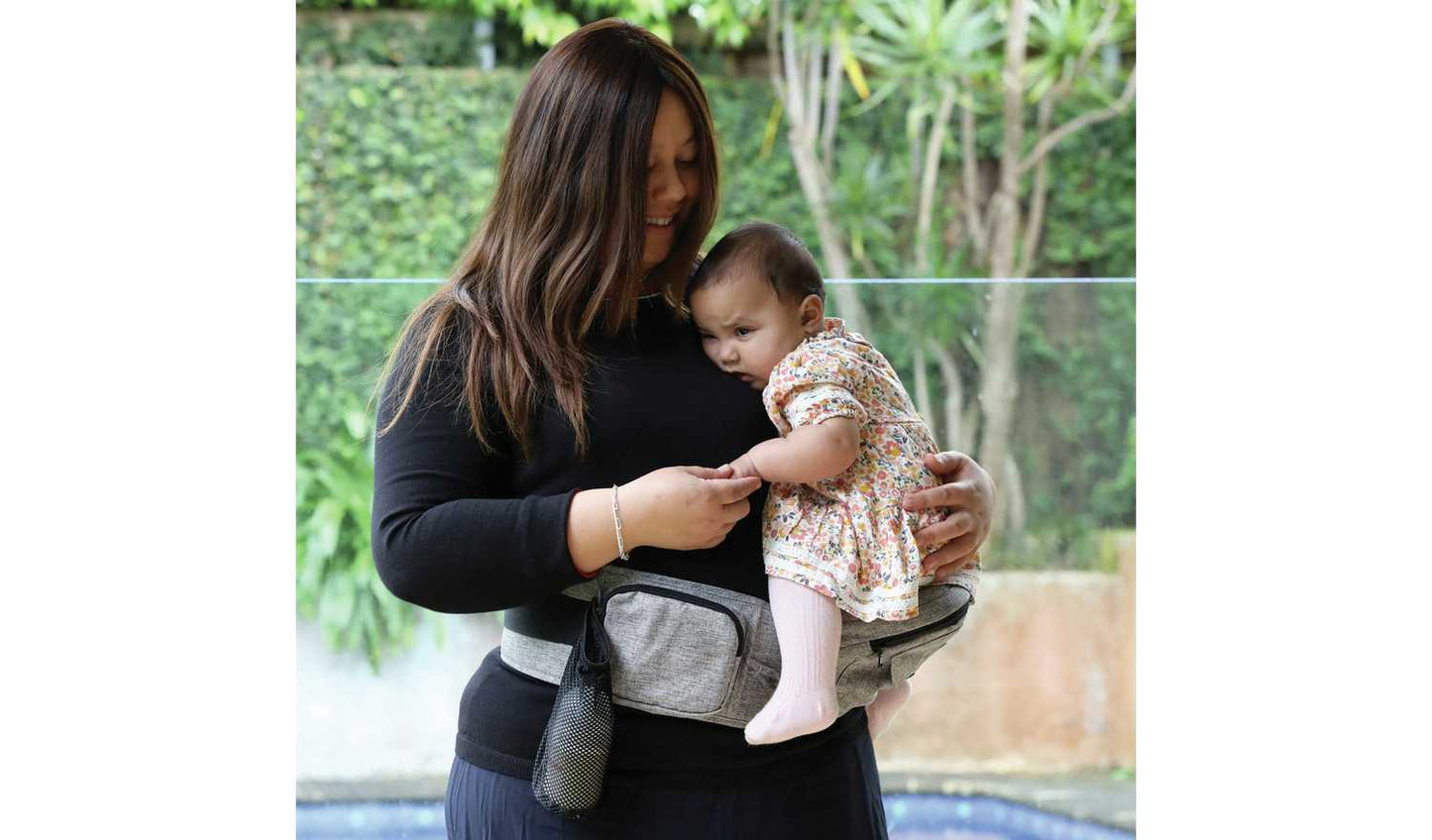 Dreambaby Up And Go Hip Seat Carrier 5m+(3.5-18kg) Grey