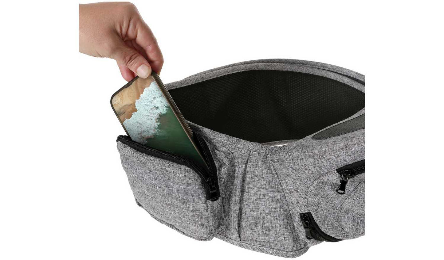 Dreambaby Up And Go Hip Seat Carrier 5m+(3.5-18kg) Grey
