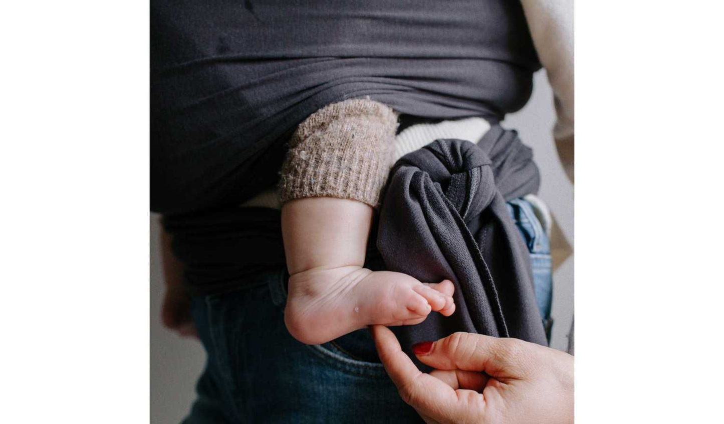 Boba Serenity Wrap Carrier Charcoal