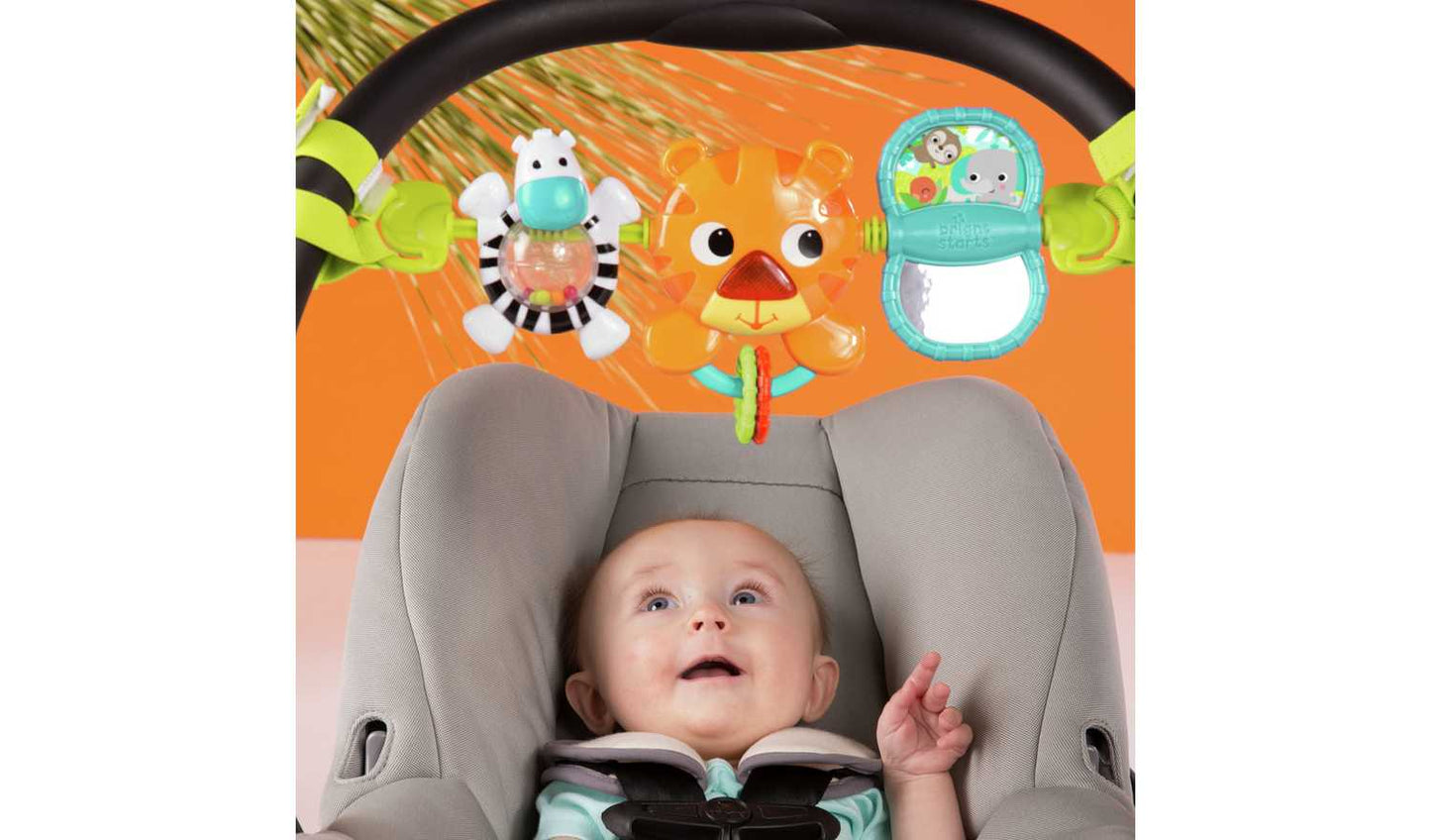 Bright Starts Take Along Carrier Toy Bar