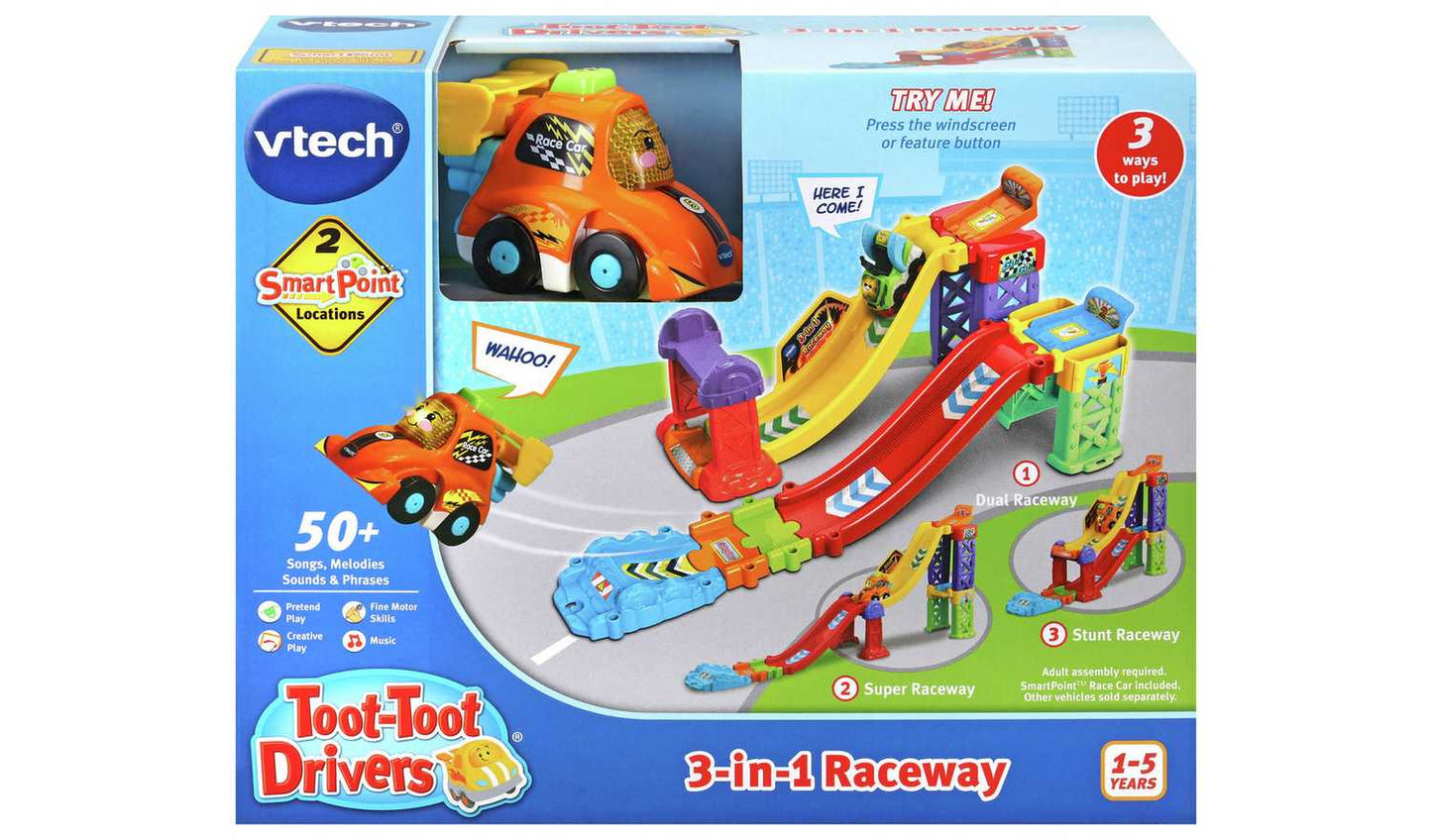 VTech Toot-Toot Drivers 3-in-1 Raceway