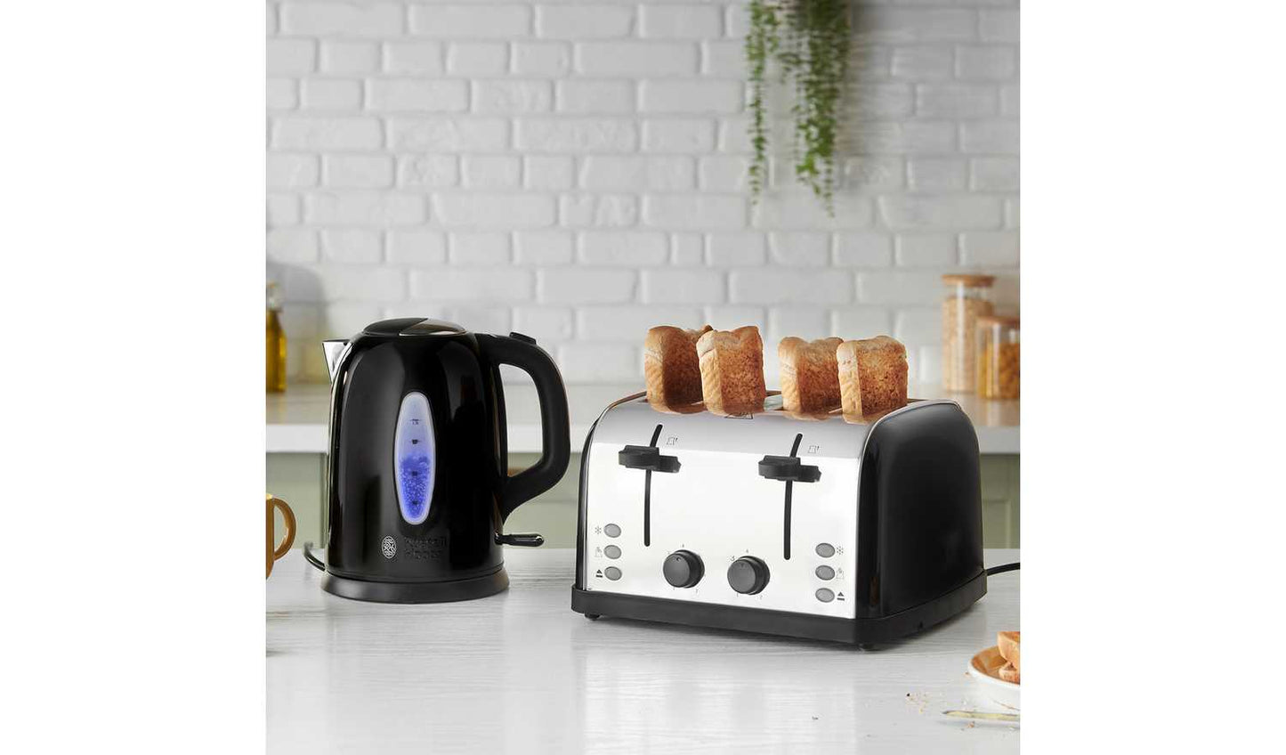 Russell Hobbs Worcester Black Stainless Steel Kettle 25511