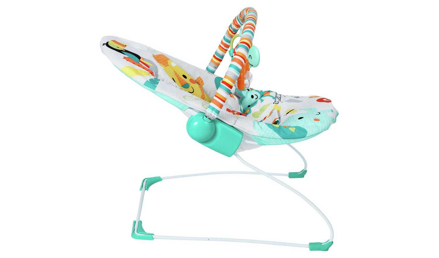Chad Valley Jungle Friends Deluxe Baby Bouncer