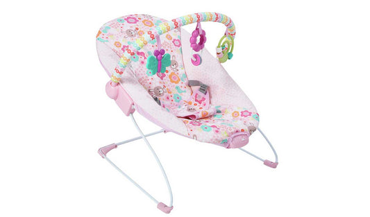 Chad Valley Princess Deluxe Baby Bouncer - Pink