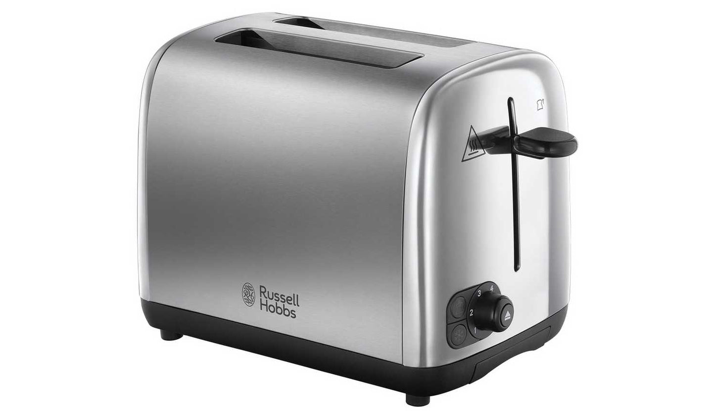 Russell Hobbs 2 Slice Brushed St/Steel Toaster 24081