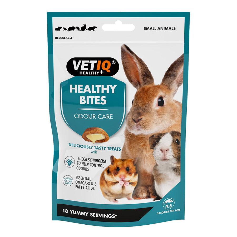 VetIQ Healthy Bites Odour Care Small Animals Treats 30g