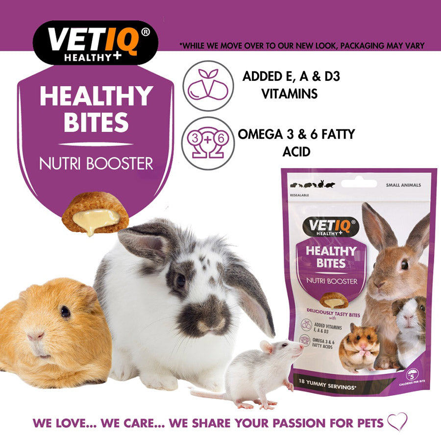 VetIQ Nutri Care Healthy Bites For Small Animals 30g