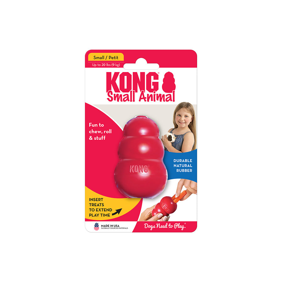 Kong Small Animal Natural Rubber Toy