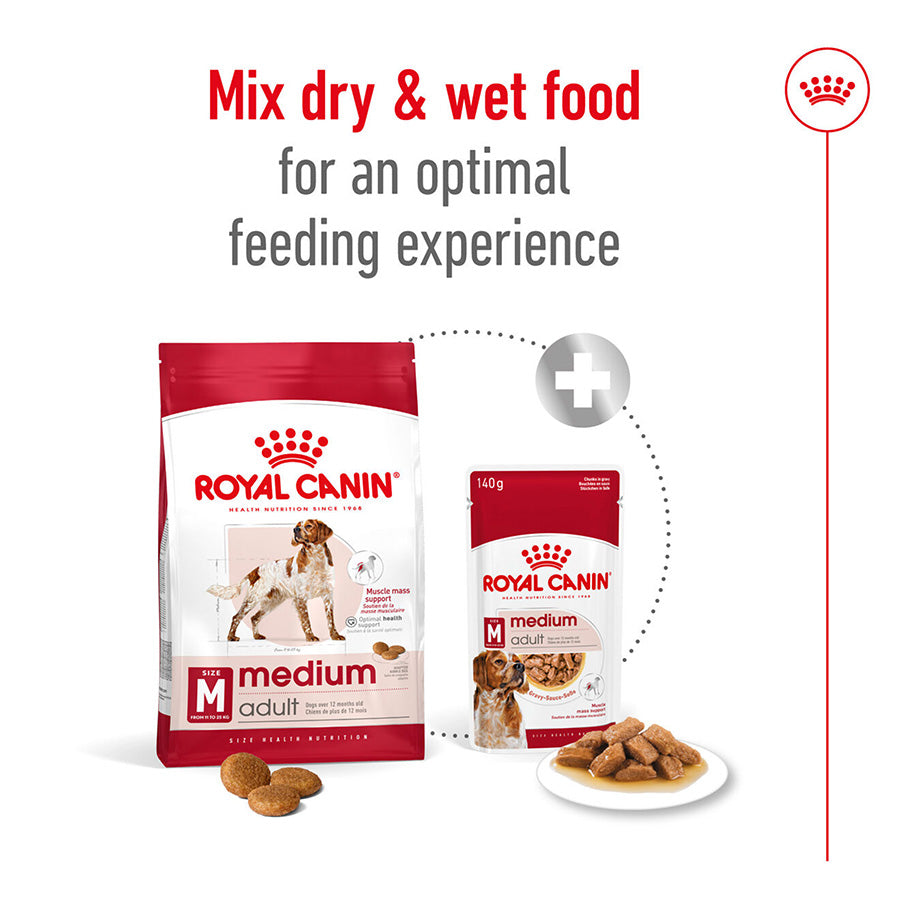 Royal Canin Medium Dry Adult Dog Food 15kg