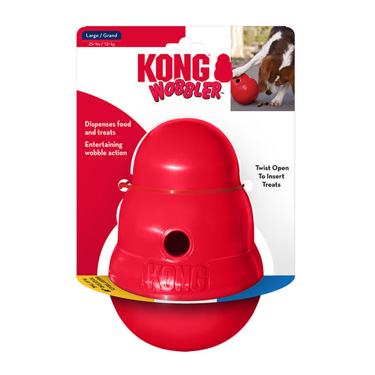 Kong Wobbler Red Dog Toy Large