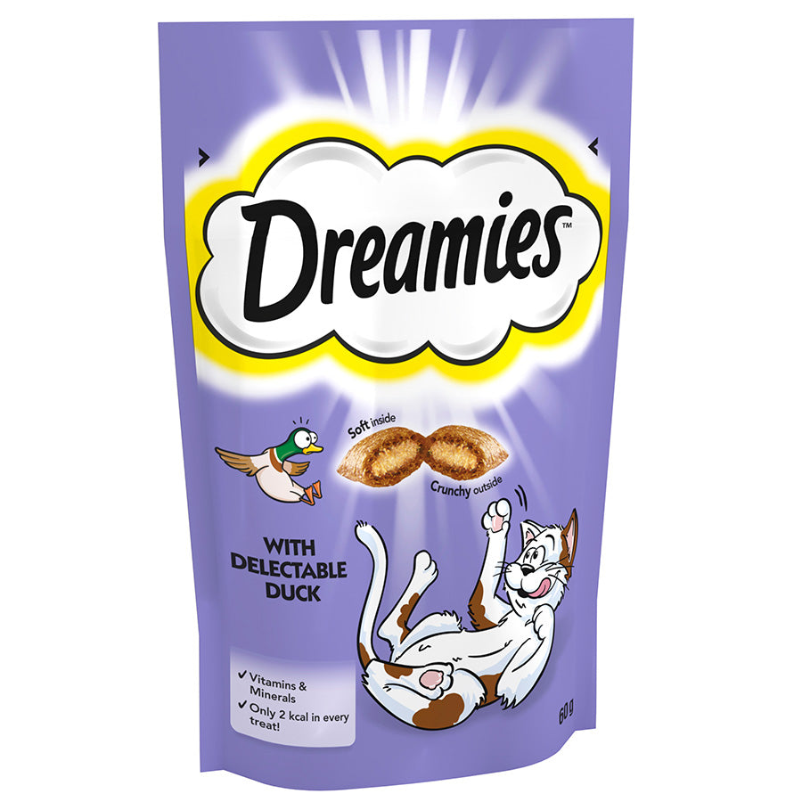 Dreamies Cat Treat Biscuits with Duck 60g