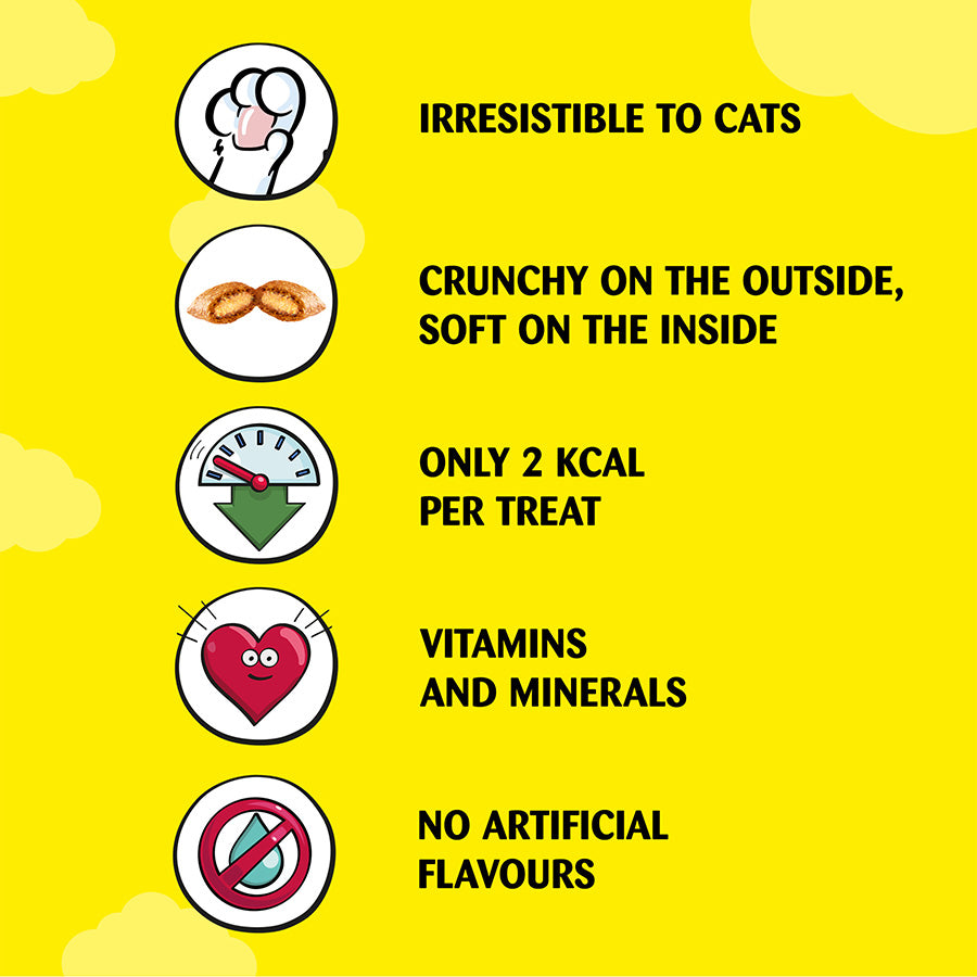 Dreamies Cat Treat Biscuits with Duck 60g