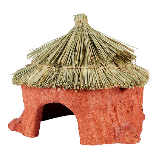 Pets at Home Gnaw & Chew Small Animal Hideaway Hut Red Large