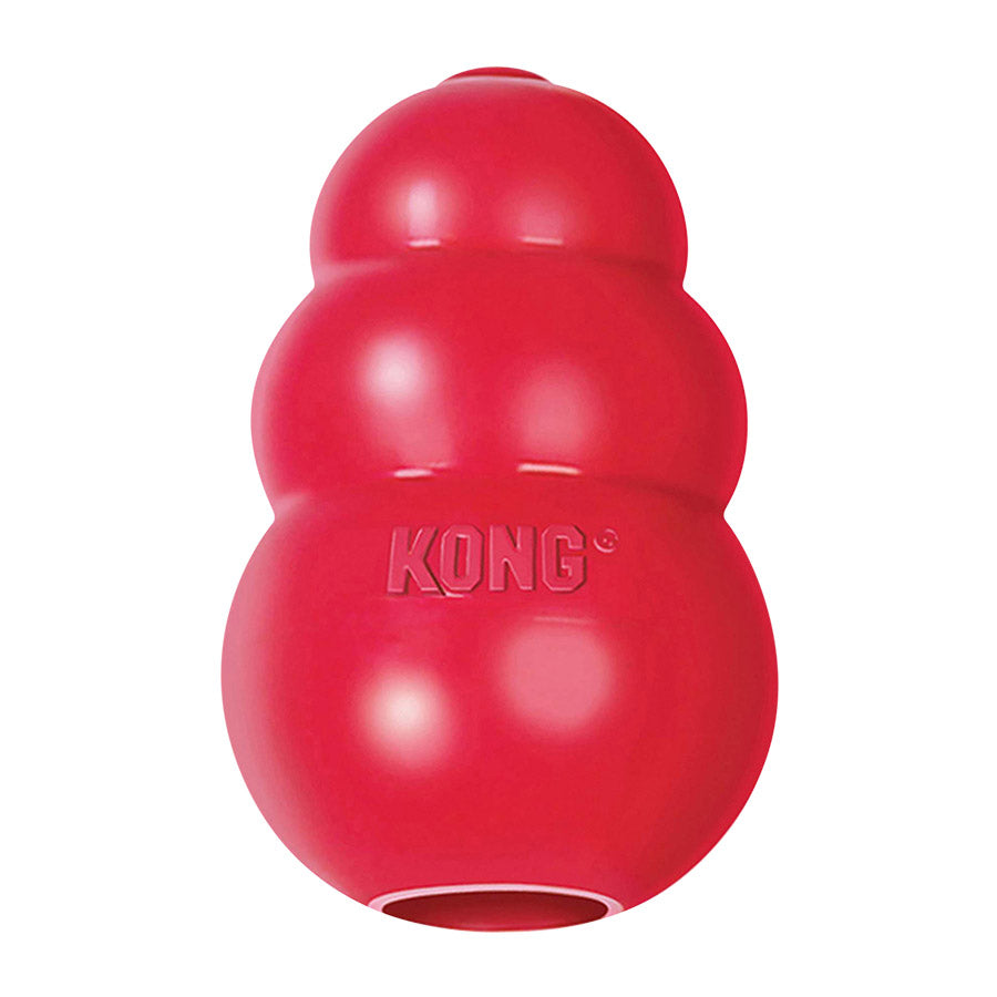 Kong Classic Chew Treat Dog Toy Red