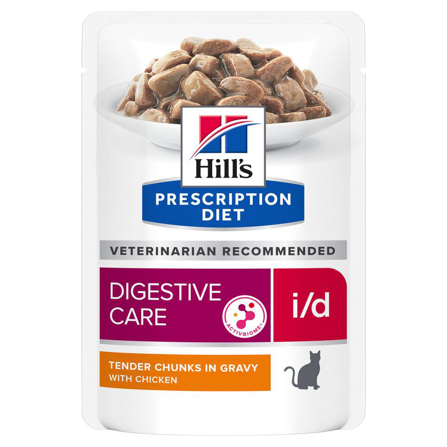 Hill's Prescription Diet Digestive Care Wet Cat Food with Chicken 12x85g