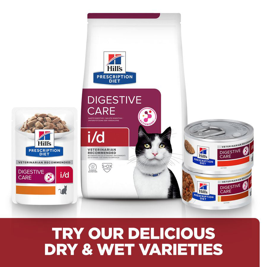 Hill's Prescription Diet Digestive Care Wet Cat Food with Chicken 12x85g