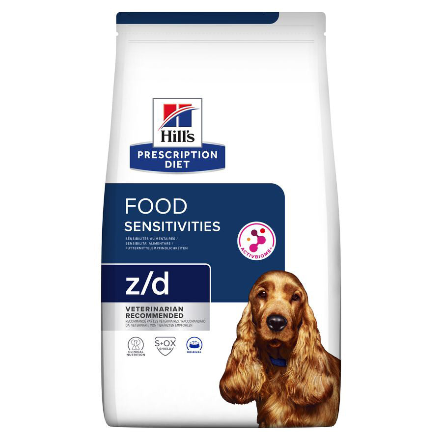 Hill's Prescription Diet z/d Food Sensitivities Dry Adult Dog Food 10kg