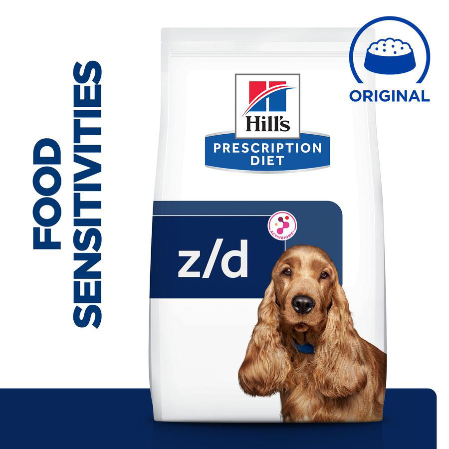 Hill's Prescription Diet z/d Food Sensitivities Dry Adult Dog Food 10kg