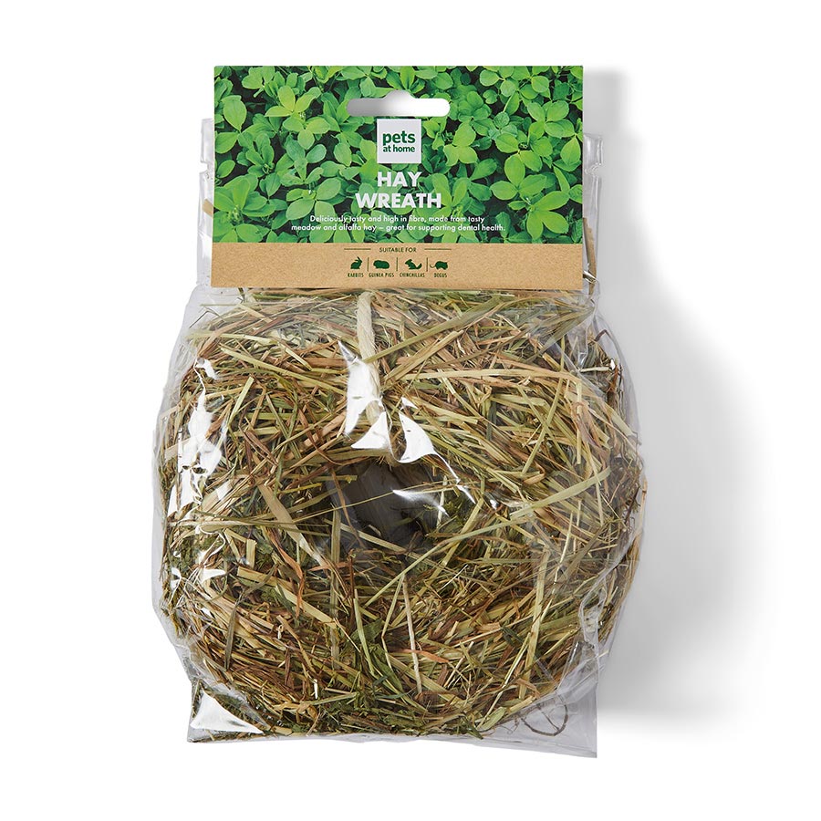 Pets at Home Small Animal Alfalfa Wreath Treat 110g