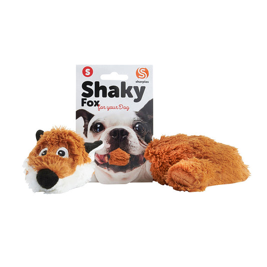 Sharples Ruff 'N' Tumble Shaky Fox Dog Toy