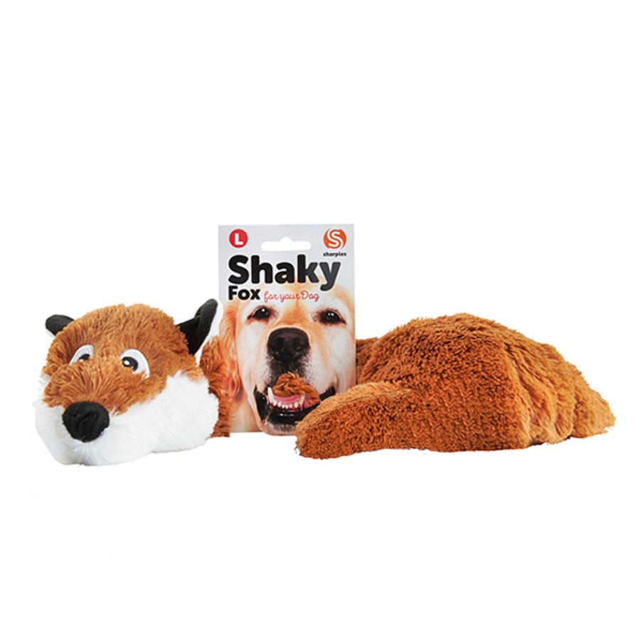 Sharples Ruff 'N' Tumble Shaky Fox Dog Toy
