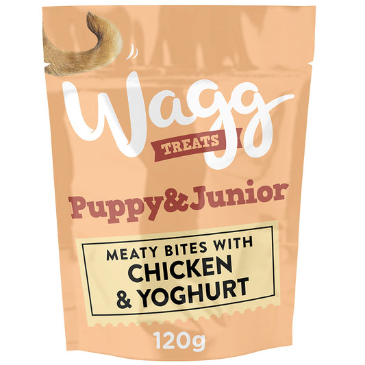 Wagg Puppy Treats with Chicken & Yoghurt 120g