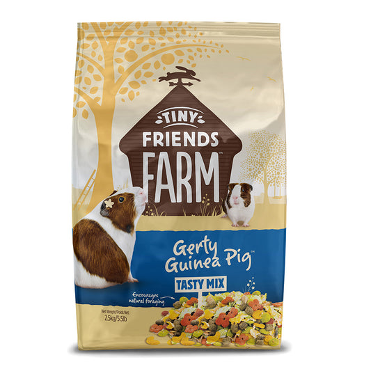 Tiny Friends Farm Gerty Guinea Pig Tasty Mix Muesli Food 2.5kg
