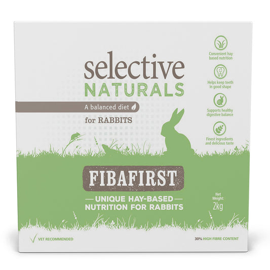 Selective Naturals Fibafirst Hay Based Rabbit Food Sticks 2kg