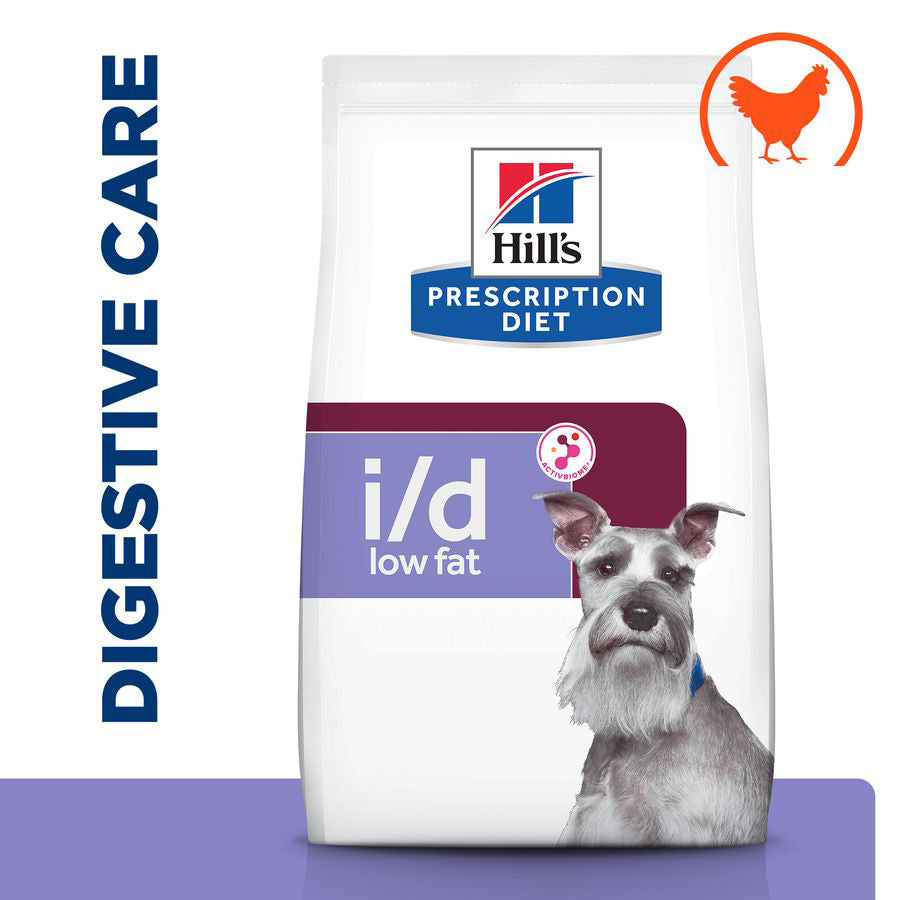 Hill's Prescription Diet Digestive Care Low Fat Adult Dry Dog Food 12kg