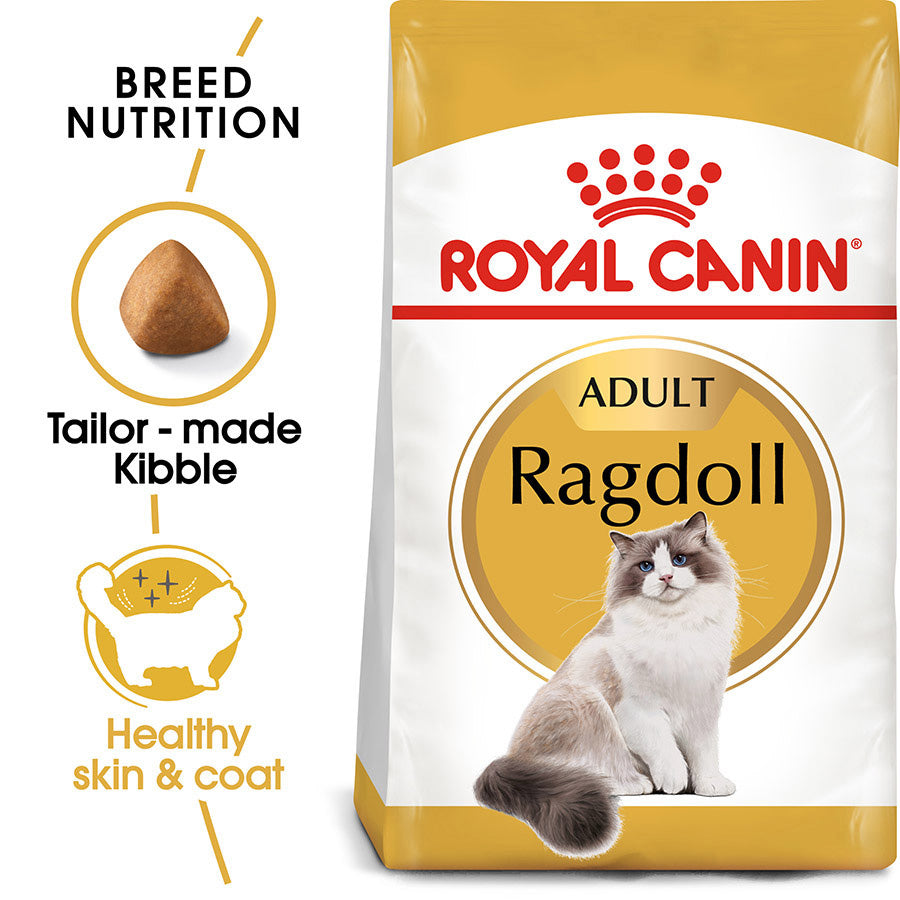 Royal Canin Breed Ragdoll Adult Dry Cat Food 10kg