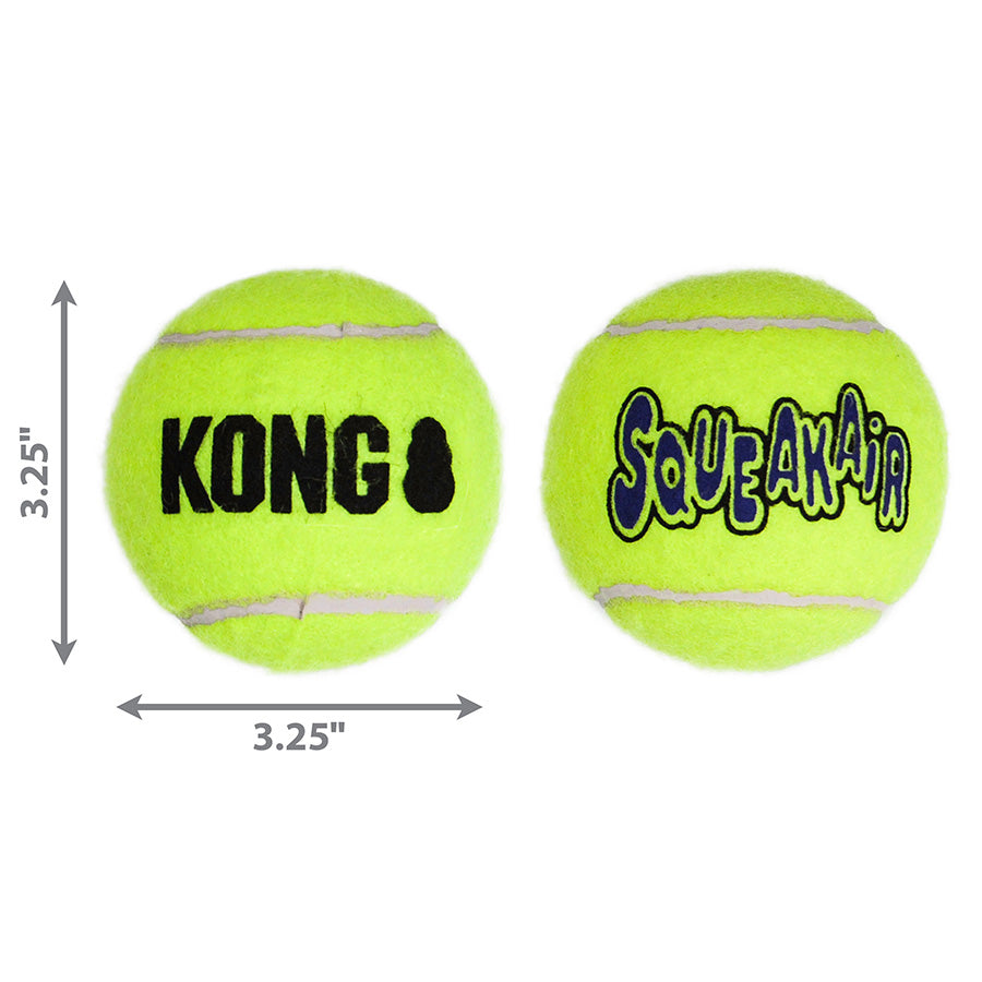 Kong SqueakAir Dog Toy Balls Large 2 Pack