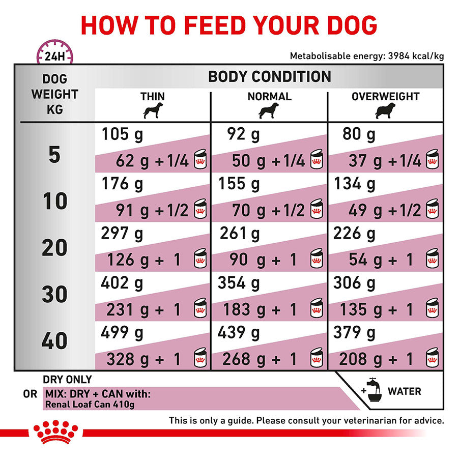 Royal Canin Veterinary Renal Dry Dog Food