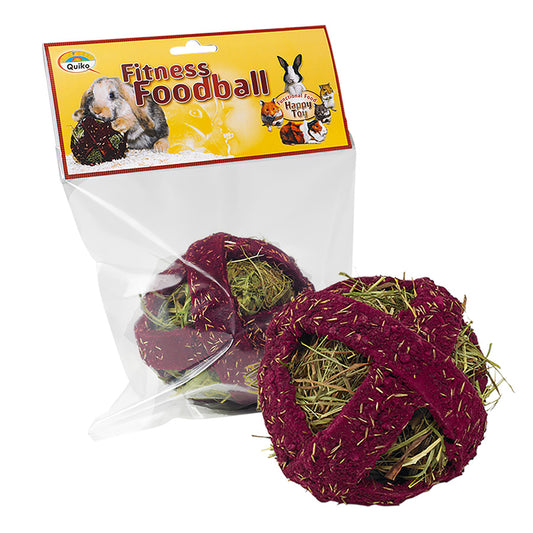 Quiko Fitness Foodball Small Animal Treat Beetroot 100g