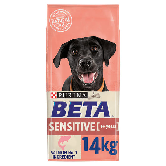 Beta Sensitive Adult Dry Dog Food Salmon 14kg