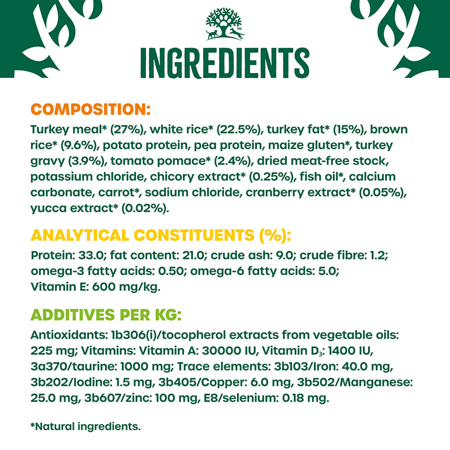 James Wellbeloved Kitten Dry Cat Food Turkey 4kg