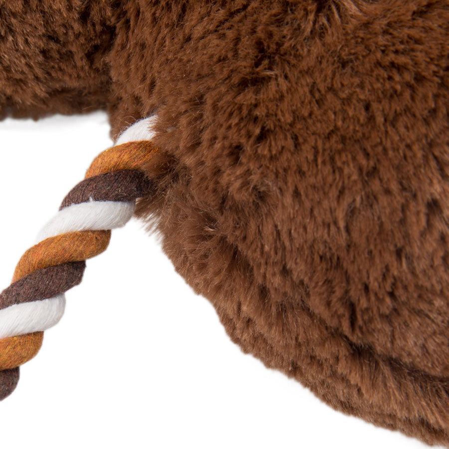 Pets at Home Twizzle Monkey Squeaky Dog Toy Large