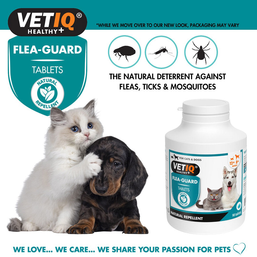 VetIQ Flea Guard Tablets For Dog & Cat 90 Pack