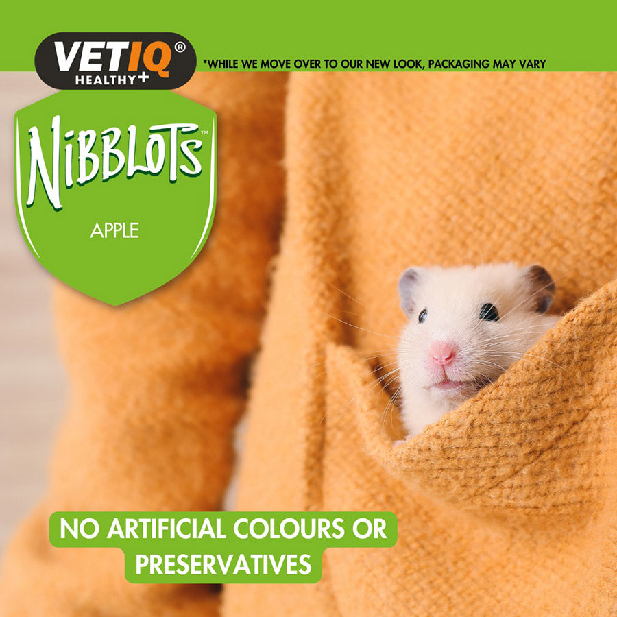 VetIQ Nibblots Small Animals Apple Treats 30g