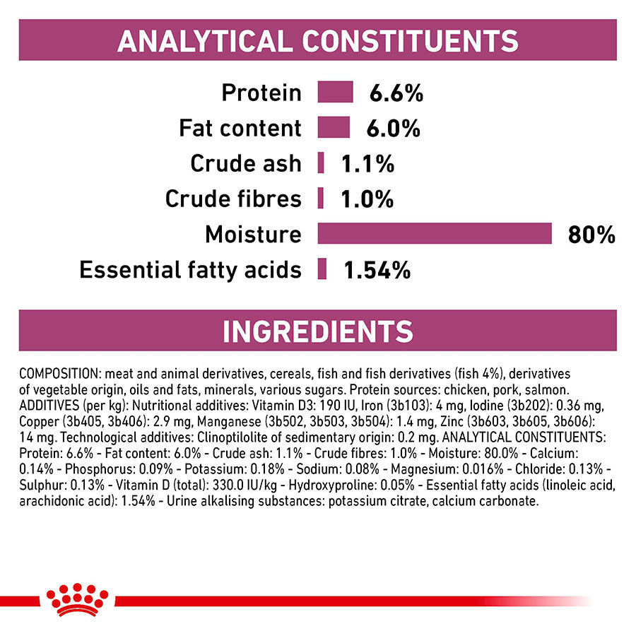 Royal Canin Veterinary Renal Adult Wet Cat Food Fish in Gravy 48x85g
