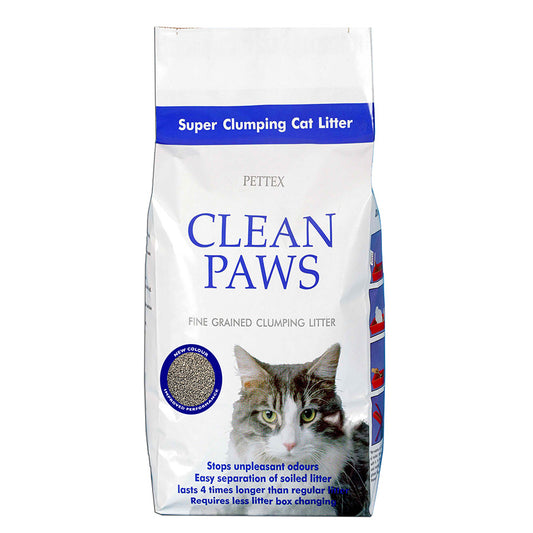 Clean Paws Fine Granule Ultra Clumping Cat Litter 15kg