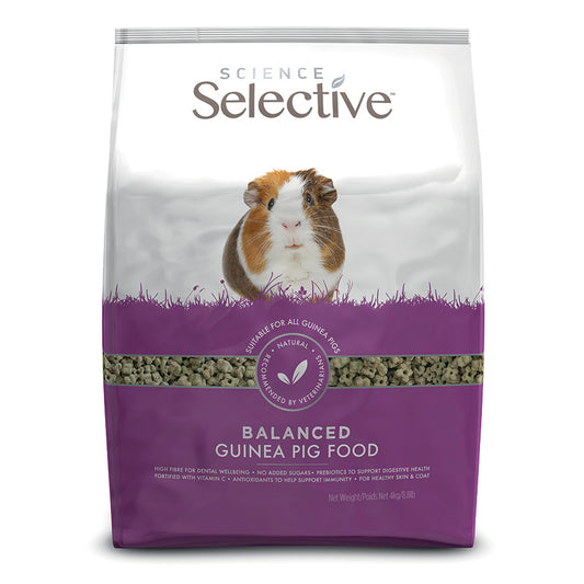Science Selective Balanced Guinea Pig Food 4kg