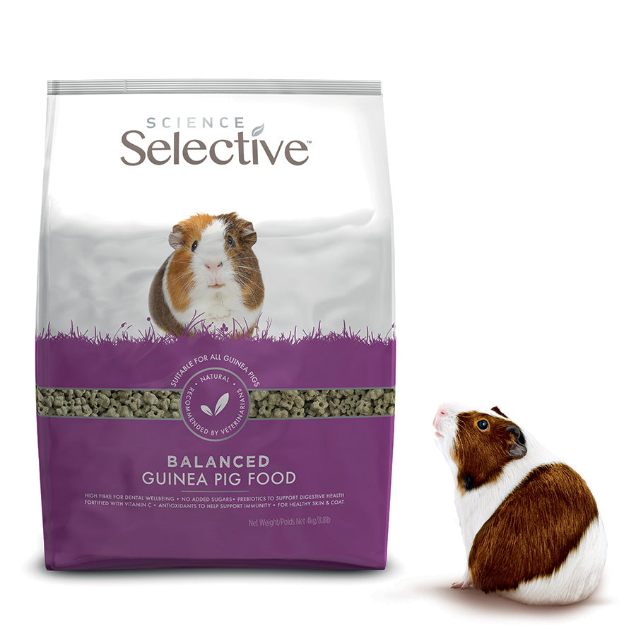Science Selective Balanced Guinea Pig Food 4kg