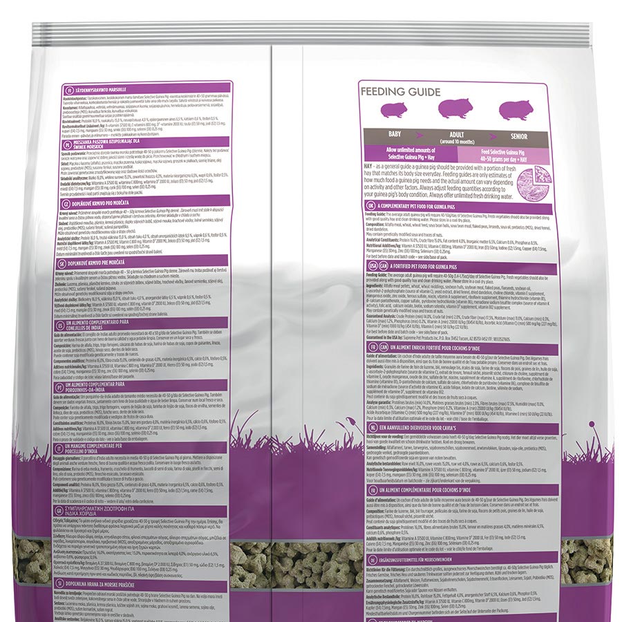 Science Selective Balanced Guinea Pig Food 4kg