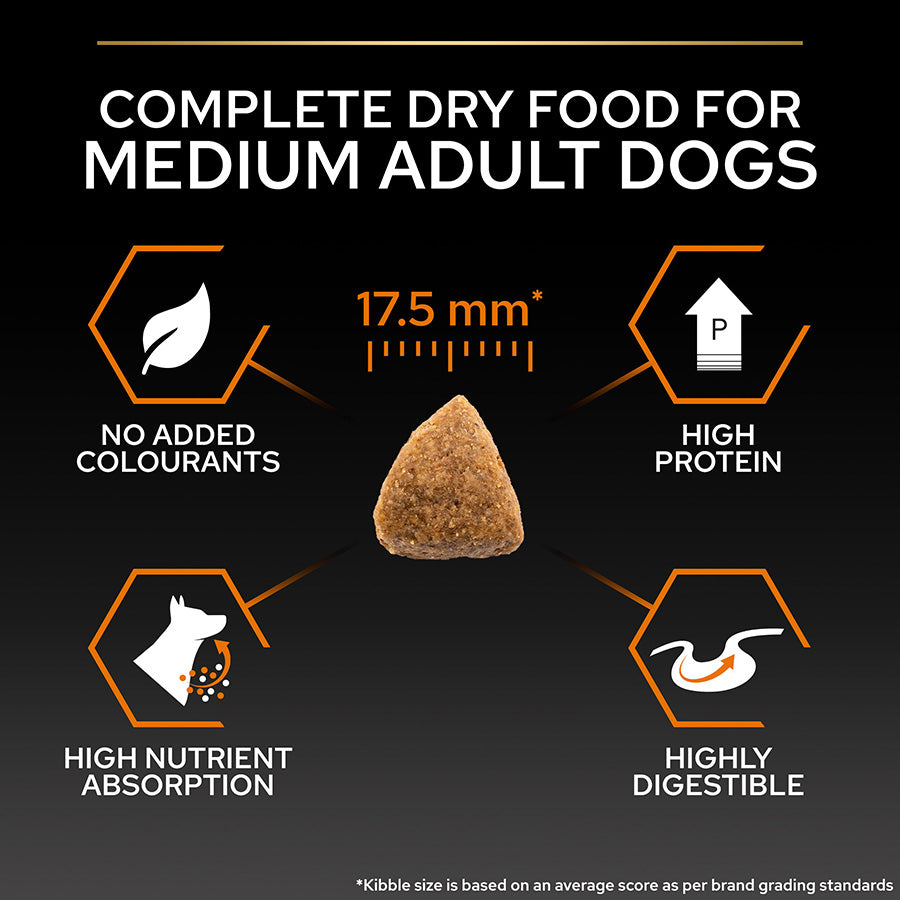 Pro Plan Medium Everyday Nutrition Adult Dry Dog Food Chicken
