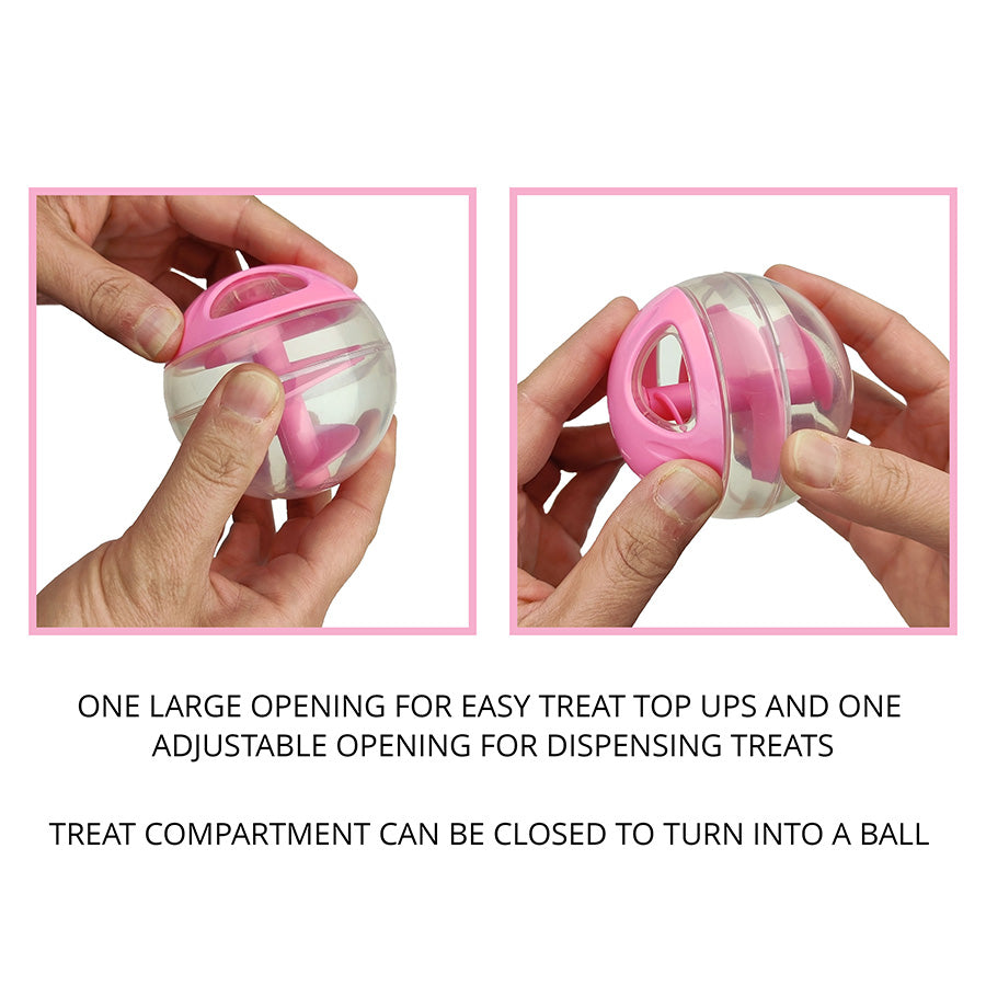 Catit Senses Cat Treat Ball Pink