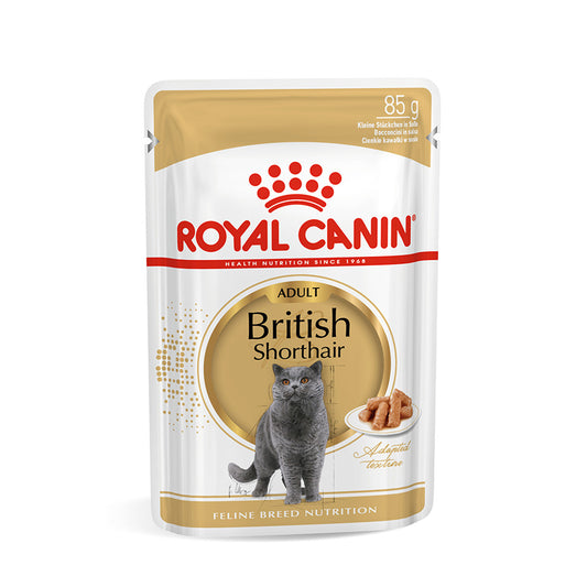 Royal Canin British Shorthair Adult Wet Cat Food 12x85g