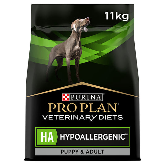Pro Plan Veterinary Diets HA Hypoallergenic Adult Dry Dog Food 11kg