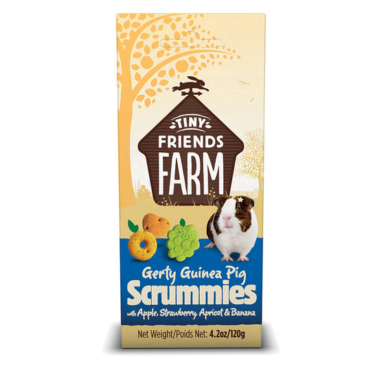 Tiny Friends Farm Gerty Guinea Scrummies Treats 120g