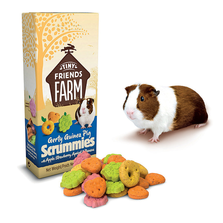 Tiny Friends Farm Gerty Guinea Scrummies Treats 120g